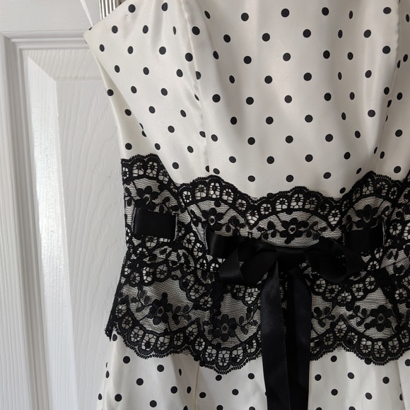 Jessica McClintlock Gunne Sax Polka Dot Dress - Picture 2 of 6